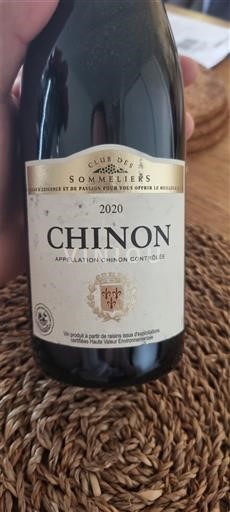 Valle del Loira Chinon Club des Sommeliers 2020