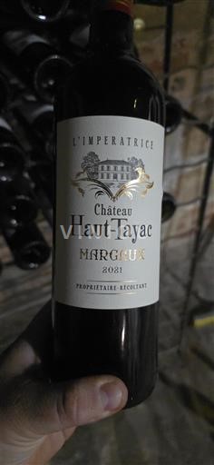 Bordeaux Margaux Château Haut-Tayac L'Imperatrice 2021