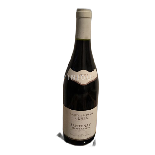 Burgundy Santenay Françoise & Denis Clair Champs Claude 2007