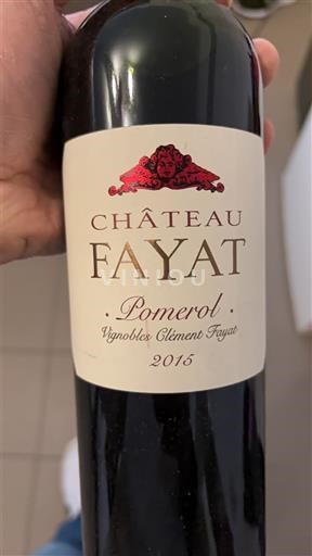 Bordeaux Pomerol Château Fayat 2015