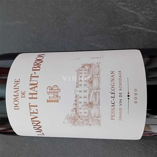 Bordoja Pessac-Léognan Larrivet Haut-Brion 2020
