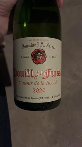 Burgundy Pouilly-Fuissé Domaine J.A. Ferret Autour de la Roche 2020