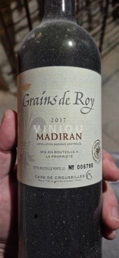 Zuidwest-Frankrijk Madiran Cave de Crouseilles Grains de Roy 2017