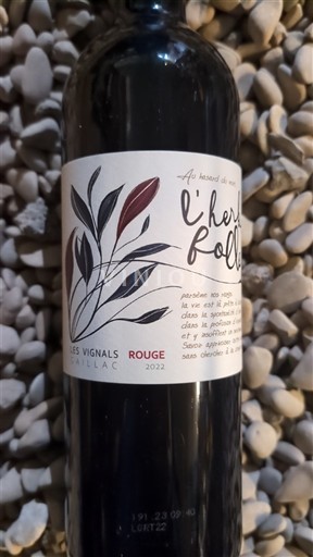 Sud-Ouest Gaillac Les Vignals L'HERBE FOLLE 2022