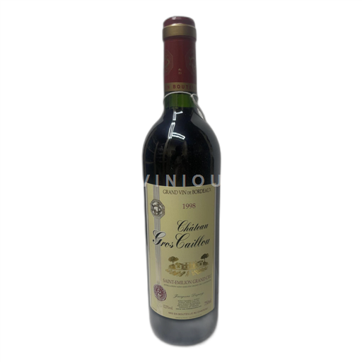 Bordeaux Saint-Émilion Grand Cru Château Gros Caillou 1998