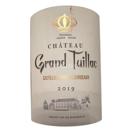 Bordeaux Castillon-côtes-de-bordeaux Château Grand Tuillac Élégance 2019