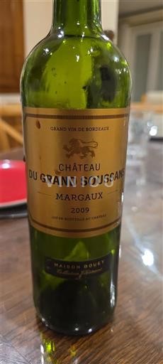 Bordeaux Margaux Château du Grand Soussans 2009