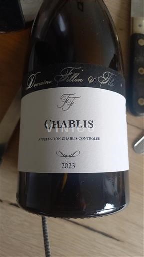 Bourgogne Chablis Domaine Fillon & Fils 2023
