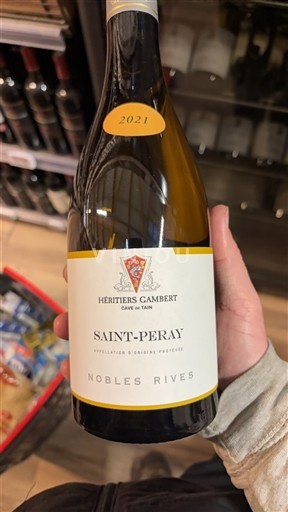 Vallée du Rhône Saint-Péray Héritiers Gambert Nobles Rives 2021