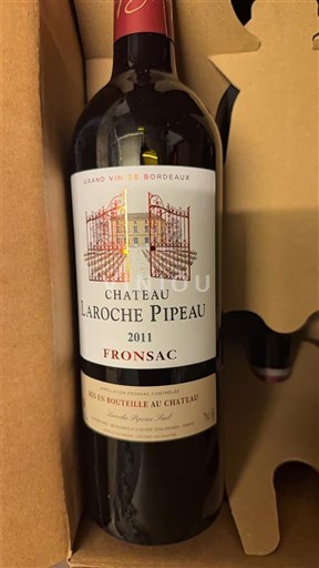 Bordeaux Fronsac Chateau Laroche Pipeau 2011
