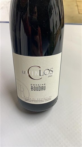 Roussillon Côtes-du-Roussillon Domaine Boudau Le Clos 2020