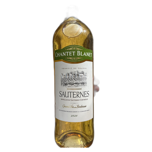 Vin Blanc sec Chantec Blanet 2020 France Bordeaux Sauternes AOC