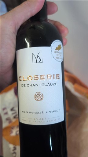 Sudoeste Buzet Closerie de Chantelauze 2022