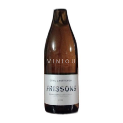 Burgundi Bourgogne Chardonnay Cyril Gautheron Frissons 2022
