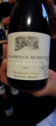 Borgoña Chambolle-Musigny Domaine Arlaud 2021