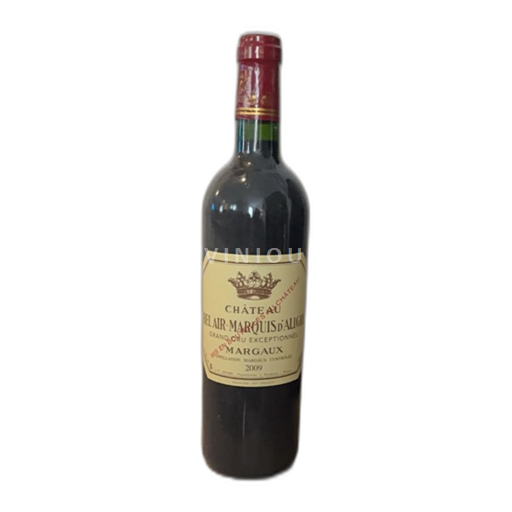 Bordeaux Margaux Château Bel Air Marquis d'Aligre 2009