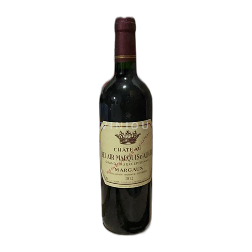 Bordeaux Margaux Château Bel Air Marquis d'Aligre 2009