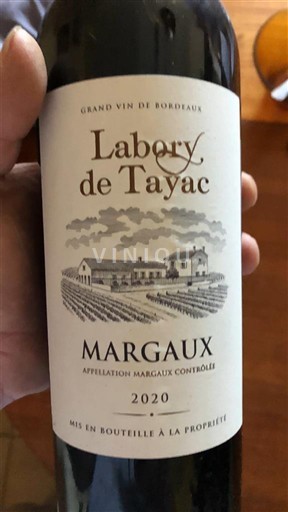 Bordeaux Margaux Labory de Tayac 2020