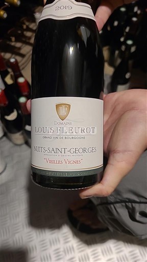 Borgoña Nuits-Saint-Georges Domaine Louis Fleurot Vieilles Vignes 2019