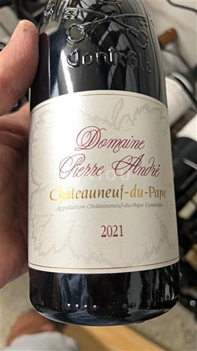 Valle del Rodano Châteauneuf-du-Pape Domaine Pierre André 2021