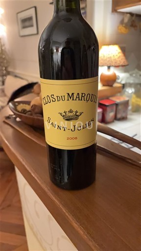 Bordeaux Saint-Julien Clos du Marquis 2008