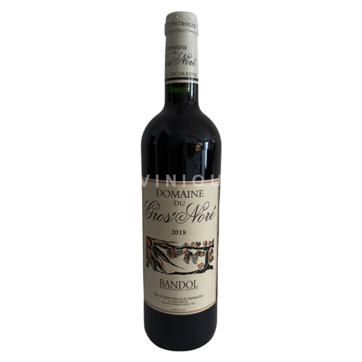 Vin Rouge sec Domaine Gros'Noré 2018 France Provence Bandol AOC