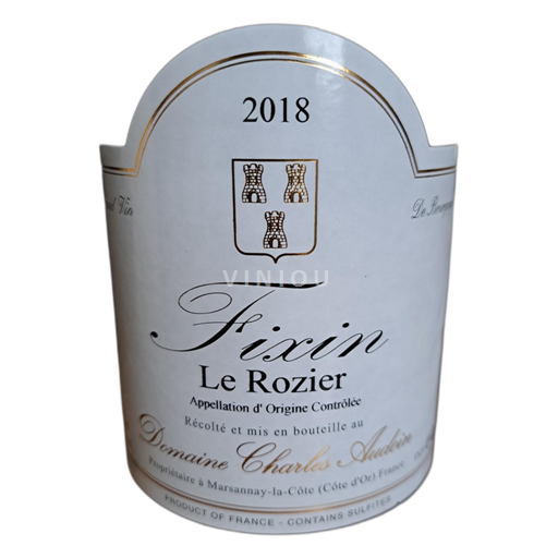 Burgund Fixin Domaine Charles Audoin Le Rozier 2018
