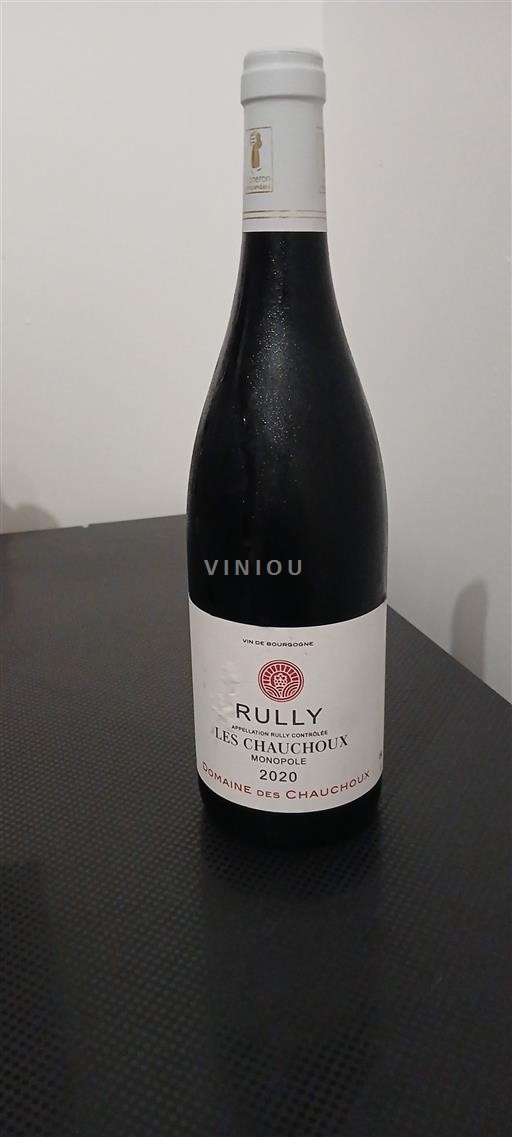 Bourgogne Rully Domaine des Chauchoux Les Chauchoux 2020