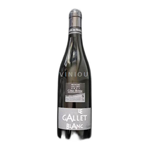 Rhônen laakso Côte-rôtie François Villard Le Gallet Blanc 2021