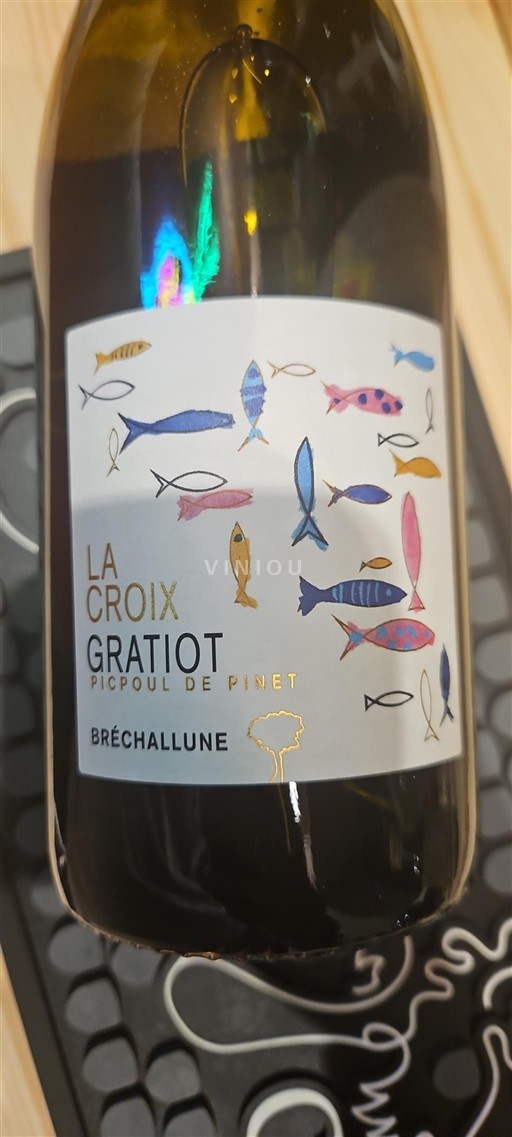 Languedoc Picpoul-de-pinet La Croix Gratiot Bréchallune Không niên vụ