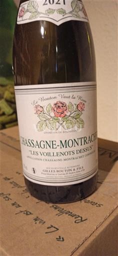 Bourgogne Chassagne-montrachet Gilles Bouton & Fils Les Voillenots Dessus 2021