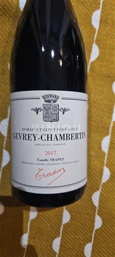 Burgundija Gevrey-chambertin Domaine Trapet Père & Fils Ostrea 2017