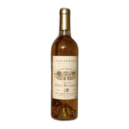 Bordeaux Sauternes Château Haut-Bergeron 2014