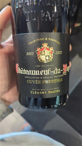 Valle del Rodano Châteauneuf-du-Pape Clément Daniel Prestige 2022