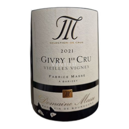 Bourgondië Givry Premier Cru Masse Vieilles Vignes 2021