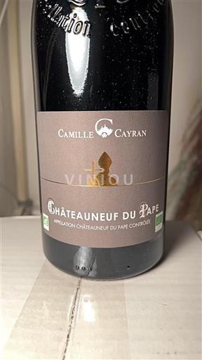 Valle del Ródano Châteauneuf-du-Pape. Camille Cayran 2021
