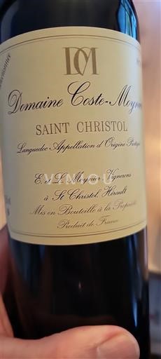 Languedoc Không được chỉ định Domaine Coste-Moynier 2021