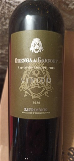 Korsika Patrimonio Orenga de Gaffory des Gouverneurs 2020
