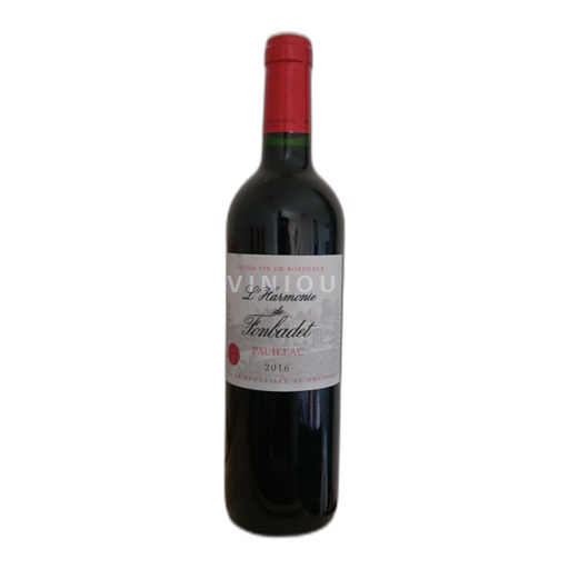 Bordeaux Pauillac Fonbadet L'Harmonie de Fonbadet 2016