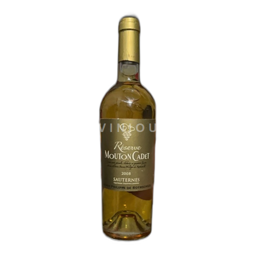 Bordeaux Sauternes Baron Philippe de Rothschild Réserve Mouton Cadet 2008