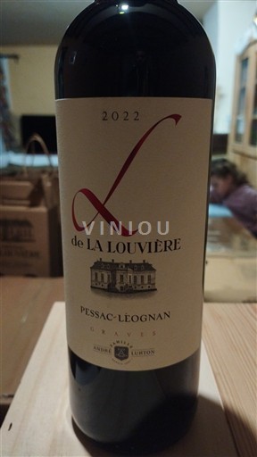 Bordeaux Pessac-Léognan La Louvière L de La Louvière 2022