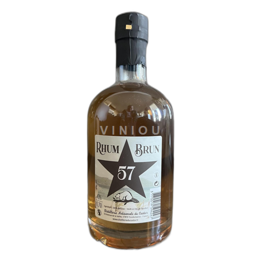 Rum Amberkleurig Rhum Brun 57 Distillerie artisanale du Castor 5a Guadeloupe Niet gespecificeerd