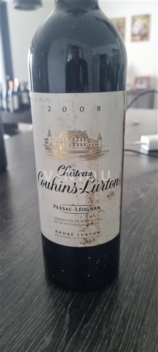 Bordeaux Pessac-Léognan Château Couhins-Lurton 2008