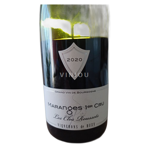 Burgundi Määrittelemätön Vignerons de Buxy Les Clos Roussots 2020
