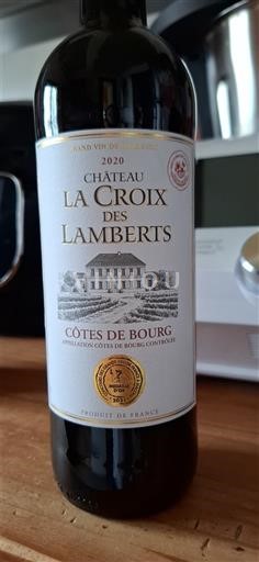 Bordeaux Côtes-de-bourg Château La Croix des Lamberts 2020
