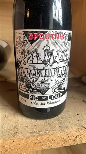 Languedoc Pic Saint-Loup Clos des Reboussiers Spoutnik 2018