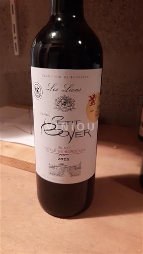 Bordeaux Blaye-Côtes-de-Bordeaux Château Petit Boyer Les Lions 2023