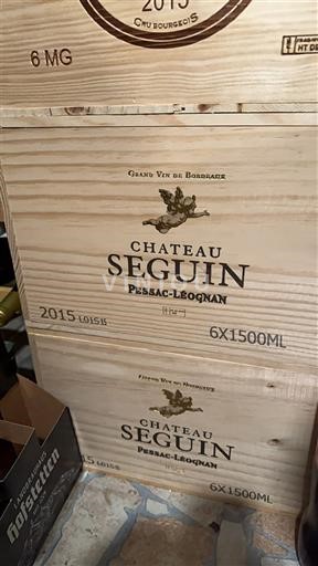 Bordeaux Pessac-Léognan Château Seguin 2015