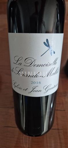 Wines Rouge sec Demoiselle de Sociando Château Sociando-Mallet 2016 France Bordeaux Haut-Médoc AOC