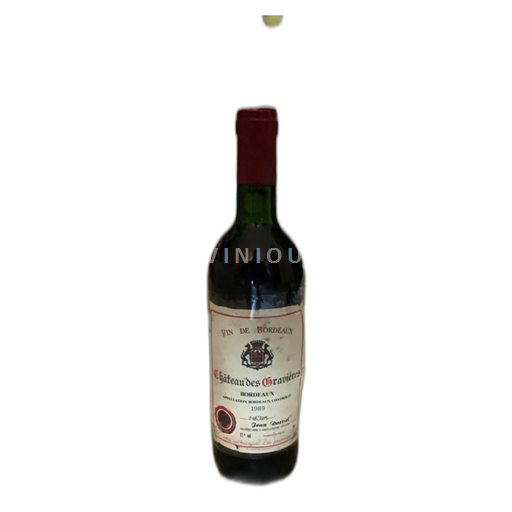 Bordeaux Château des Gravières 1989
